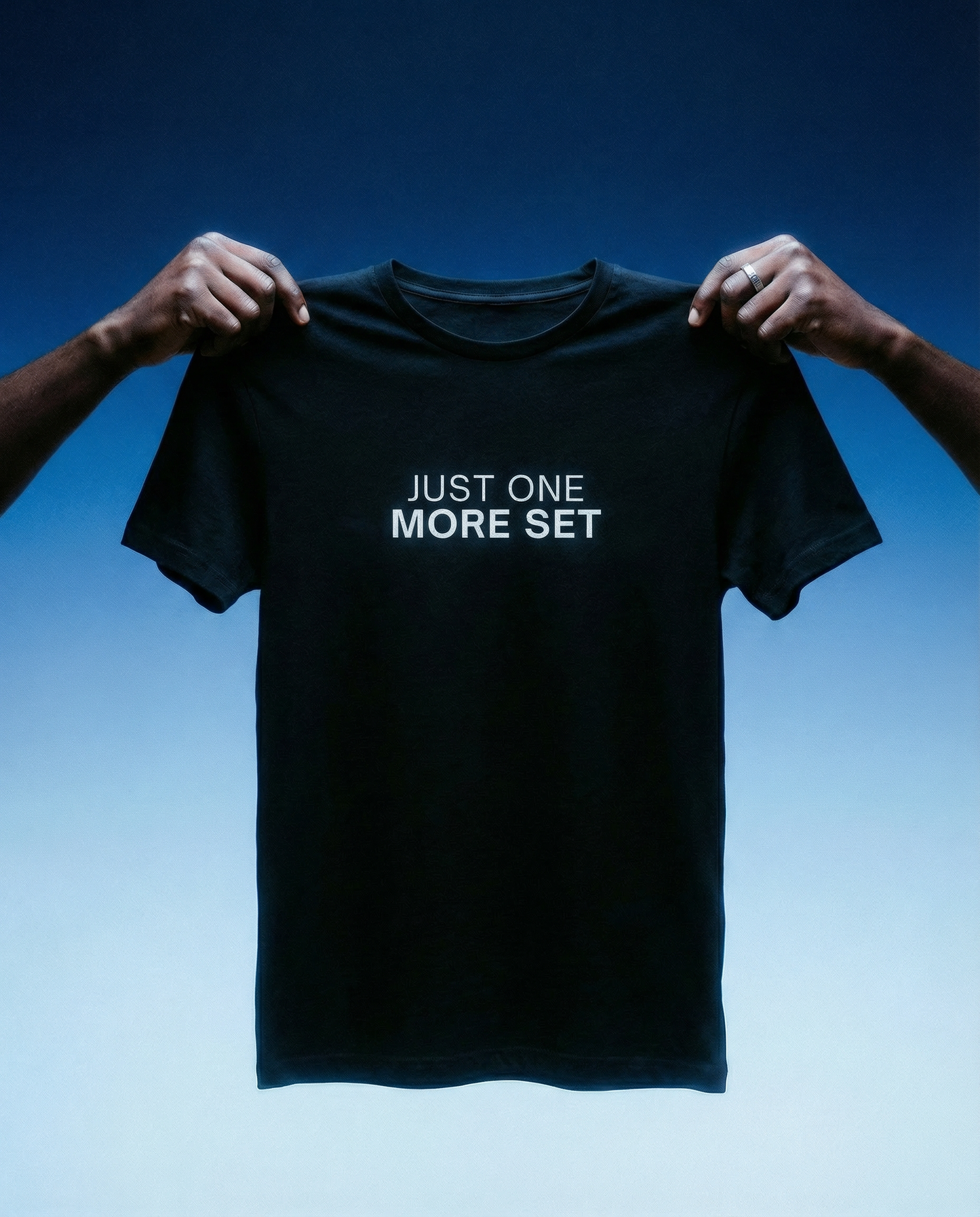 Just One More Set Tee 🔥 Viral Favorite - For the Ones Who Never Stop at One